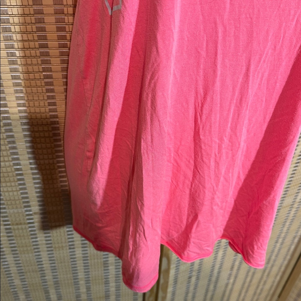 PINK Victoria's Secret Hot Pink Oversized Racerback Super Soft Tank Top Small S - Picture 5 of 15